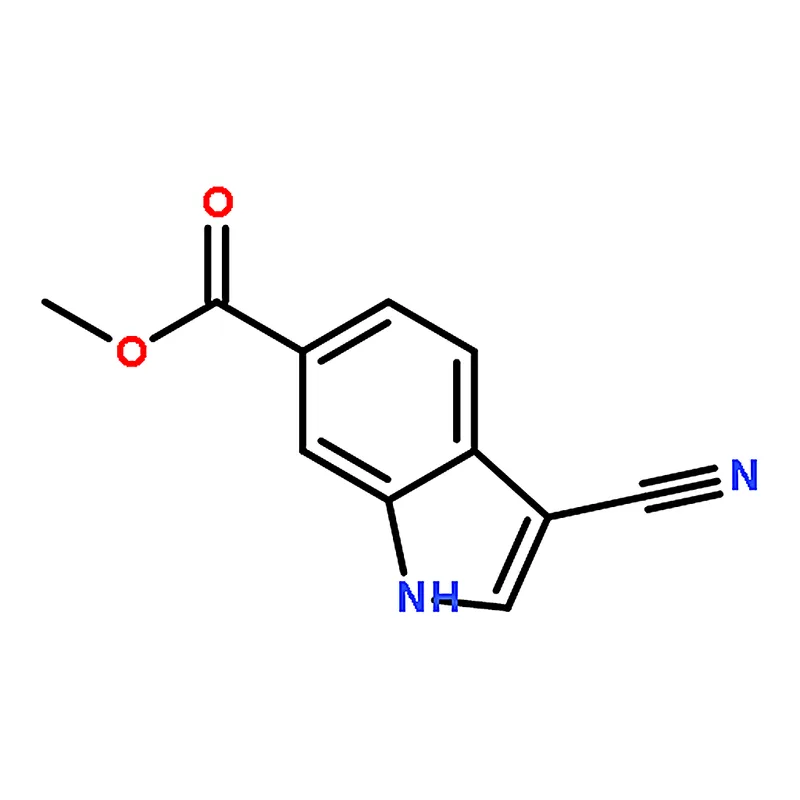 RHAWN Methyl 3-cyano-1H-indole-6-carboxylate