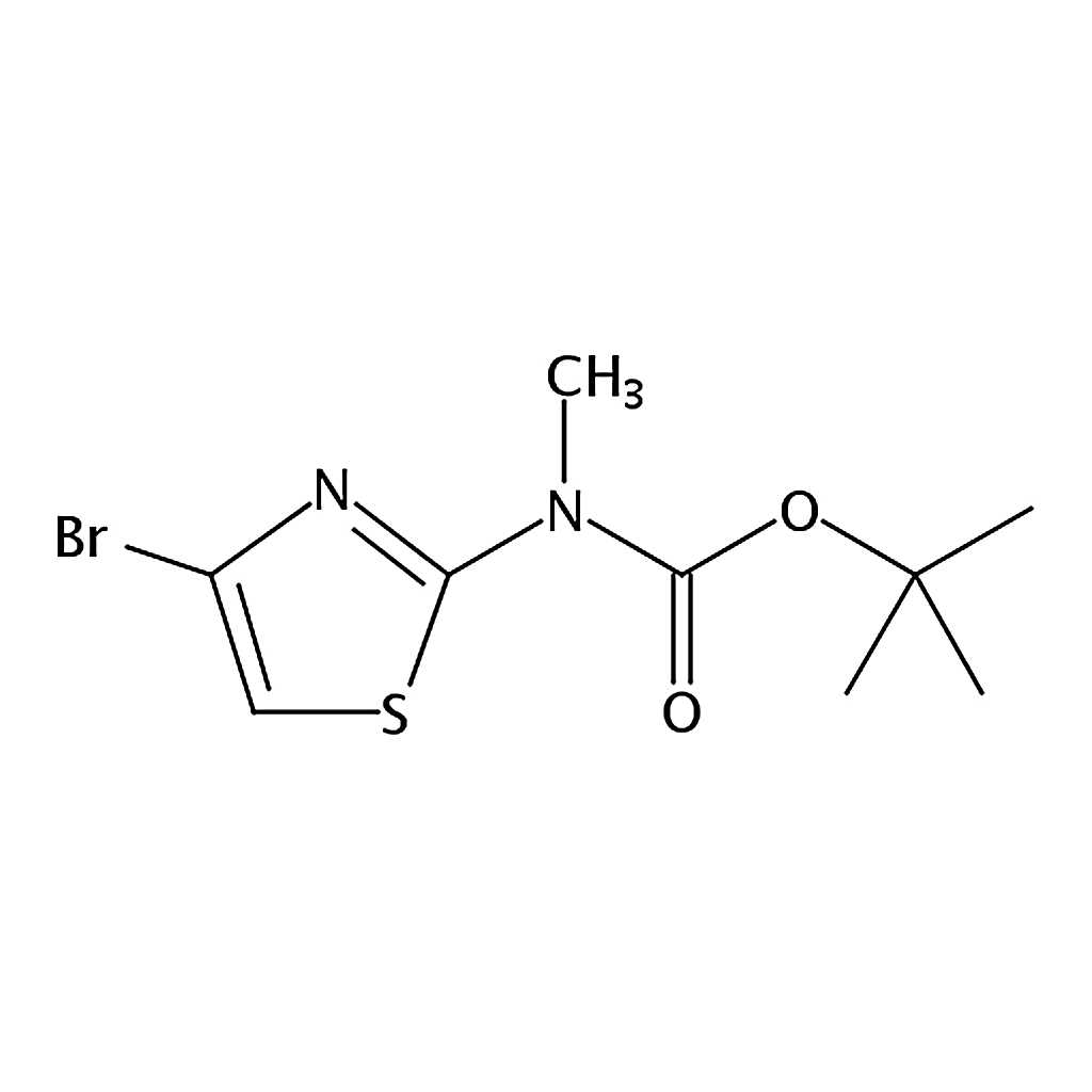 RHAWN tert-Butyl (4-bromothiazol-2-yl)(methyl)carbamate