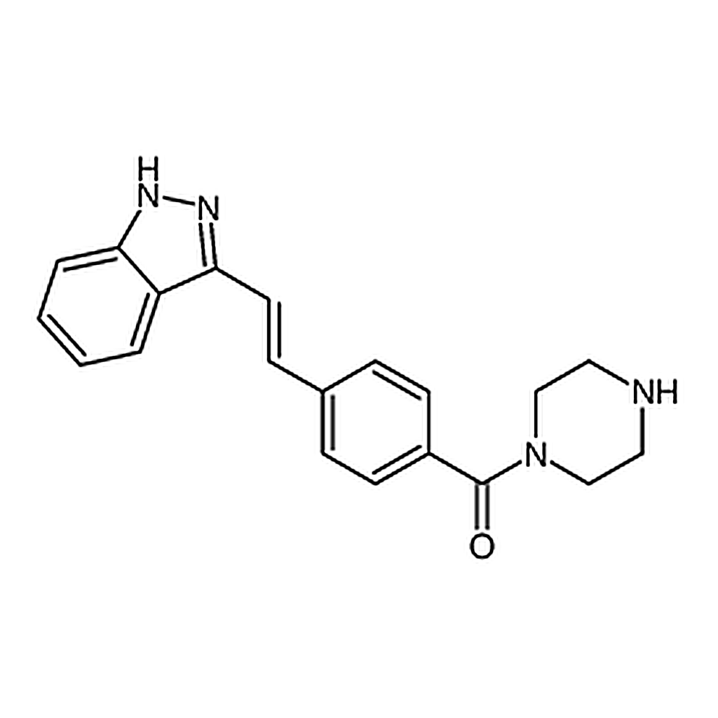 RHAWN [4-[(E)-2-(1H-indazol-3-yl)ethenyl]phenyl]-piperazin-1-ylmethanone