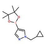 RHAWN 1-(Cyclopropylmethyl)-4-(4,4,5,5-tetramethyl-1,3,2-dioxaborolan-2-yl)-1H-pyrazole