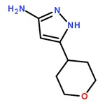 RHAWN 5-(Tetrahydro-2H-pyran-4-yl)-1H-pyrazol-3-amine