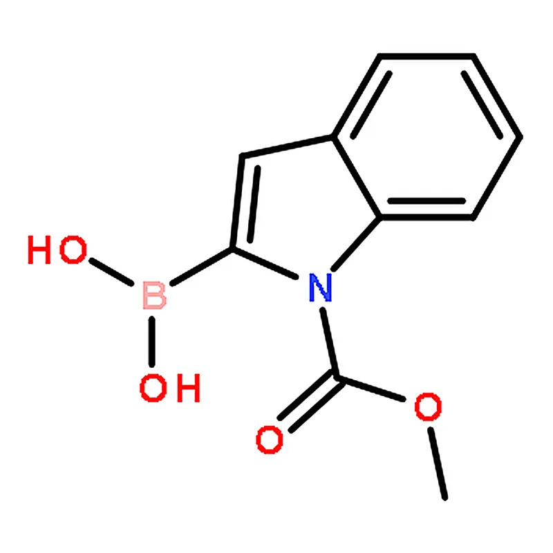 RHAWN (1-(Methoxycarbonyl)-1H-indol-2-yl)boronic acid