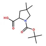 RHAWN (S)-1-(tert-Butoxycarbonyl)-4,4-dimethylpyrrolidine-2-carboxylic acid