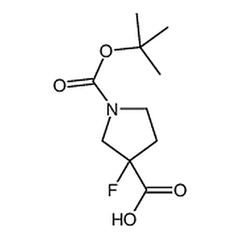 RHAWN 1-(tert-Butoxycarbonyl)-3-fluoropyrrolidine-3-carboxylic acid
