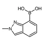 RHAWN (2-Methyl-2H-indazol-7-yl)boronic acid