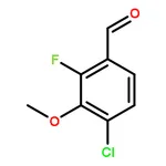 RHAWN 4-chloro-2-fluoro-3-methoxybenzaldehyde