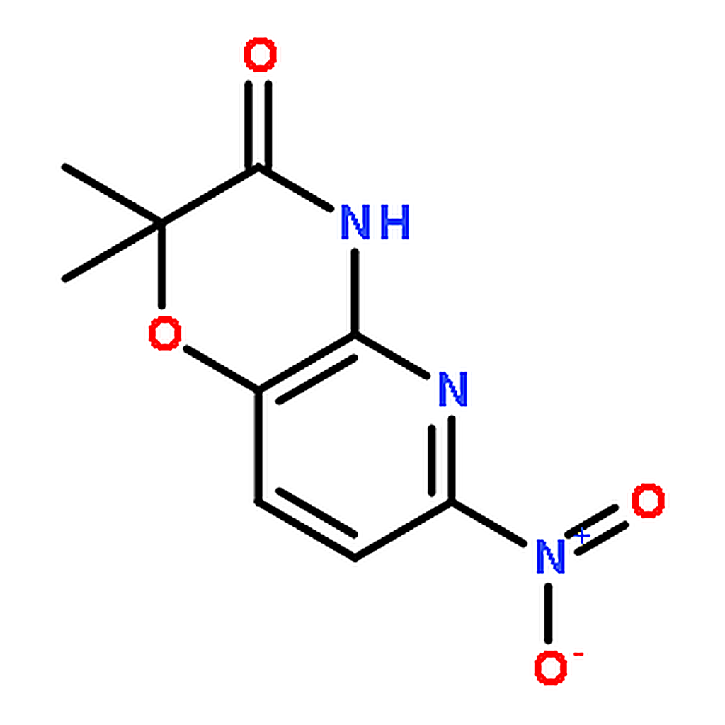 RHAWN 2,2-Dimethyl-6-nitro-2H-pyrido[3,2-b][1,4]oxazin-3(4H)-one