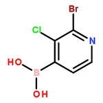 RHAWN 2-Bromo-3-chloropyridine-4-boronic Acid