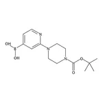 RHAWN (2-(4-(tert-Butoxycarbonyl)piperazin-1-yl)pyridin-4-yl)boronic acid