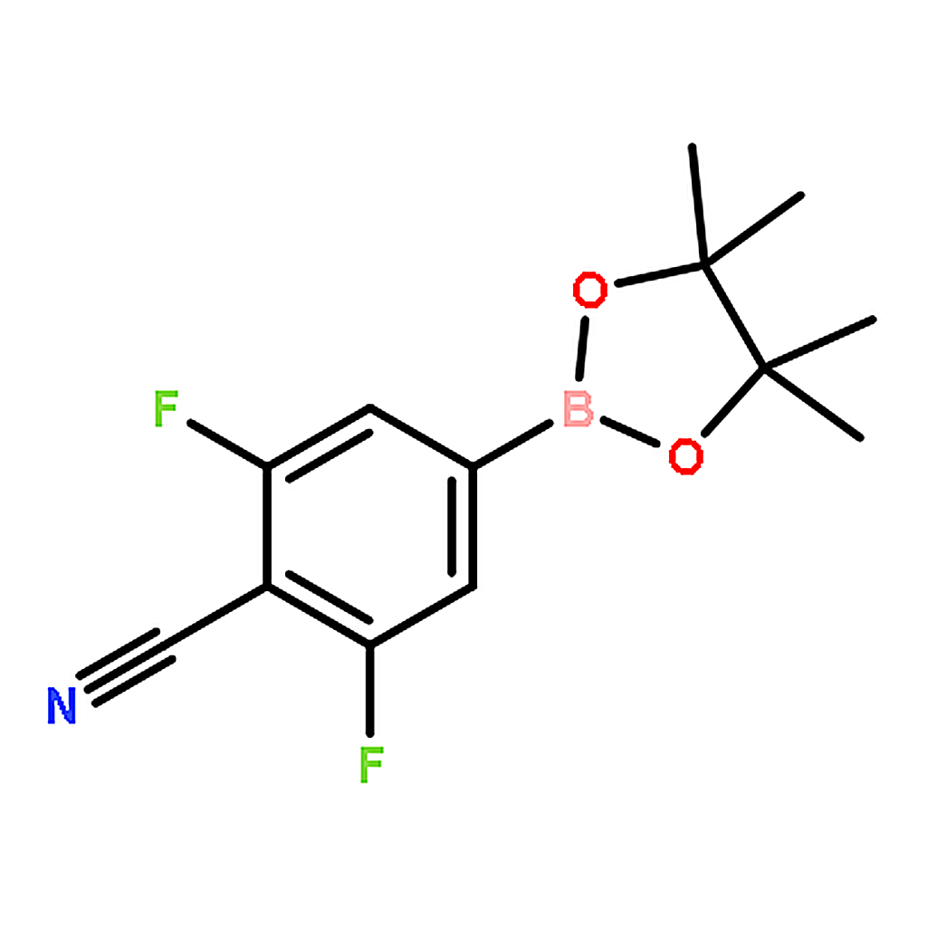 RHAWN 2,6-Difluoro-4-(4,4,5,5-tetramethyl-1,3,2-dioxaborolan-2-yl)benzonitrile