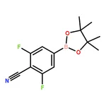 RHAWN 2,6-Difluoro-4-(4,4,5,5-tetramethyl-1,3,2-dioxaborolan-2-yl)benzonitrile
