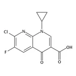 RHAWN 1-Cyclopropyl-6-fluoro-7-chloro-4-oxo-1,4-dihydro-1,8-naphthyridine-3-carboxylic acid