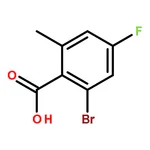 RHAWN 2-Bromo-4-fluoro-6-methylbenzoic acid