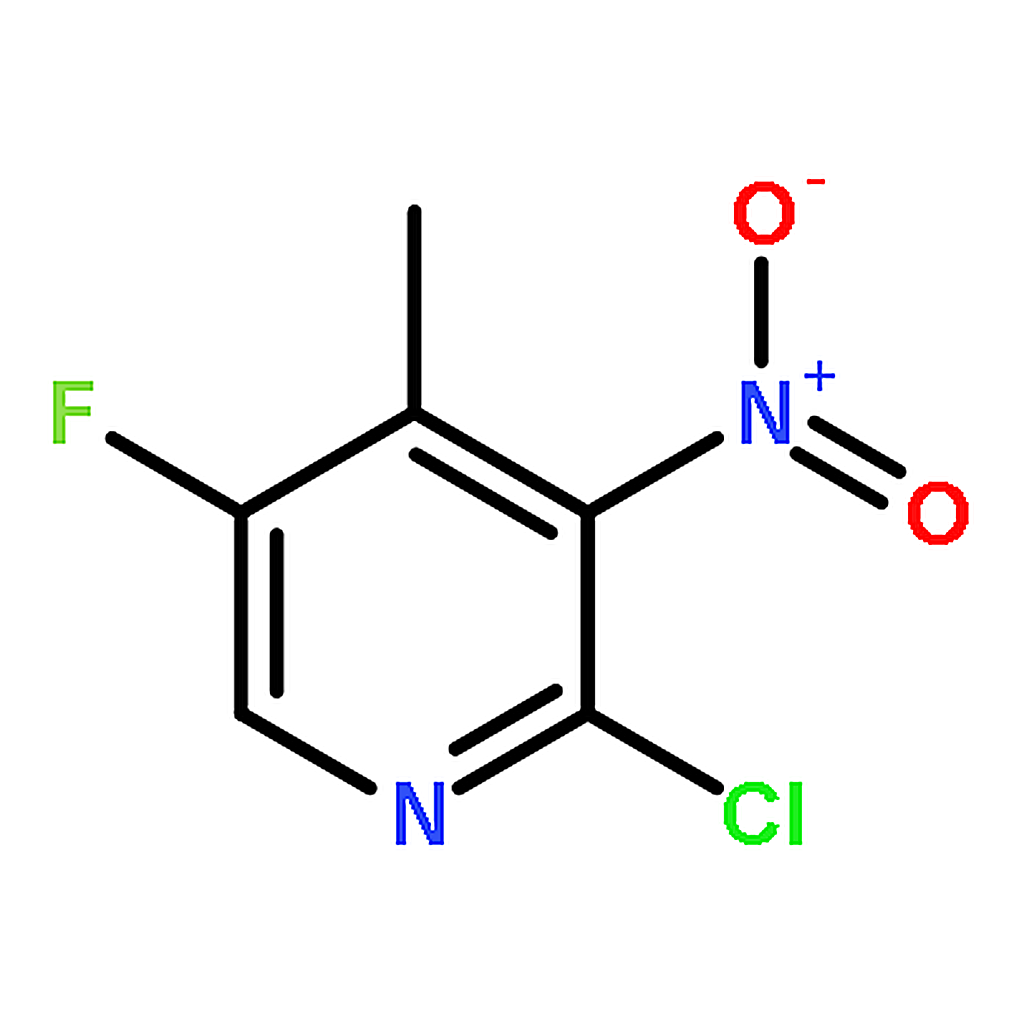 RHAWN 2-CHLORO-5-FLUORO-3-NITRO-4-PICOLINE