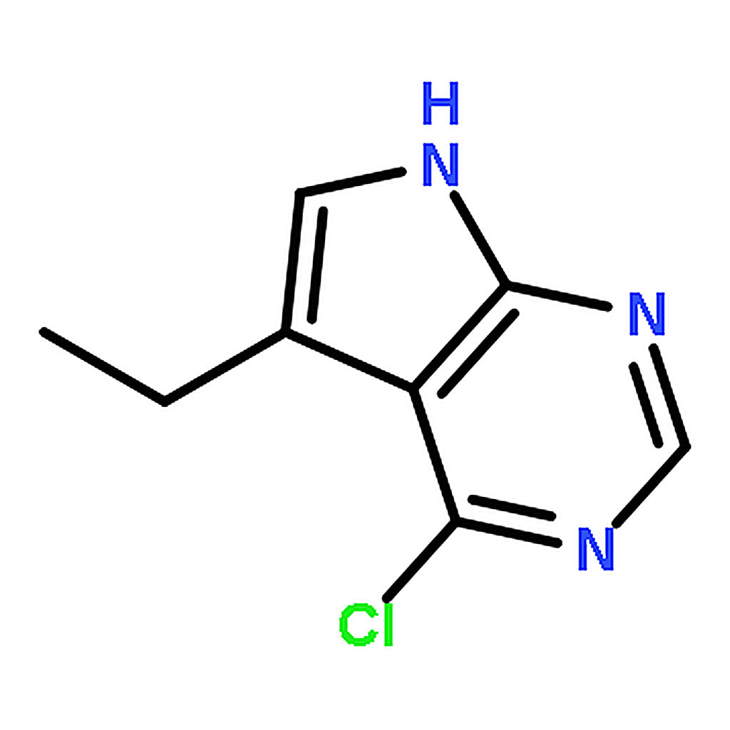 RHAWN 4-Chloro-5-ethyl-7H-pyrrolo[2,3-d]pyrimidine