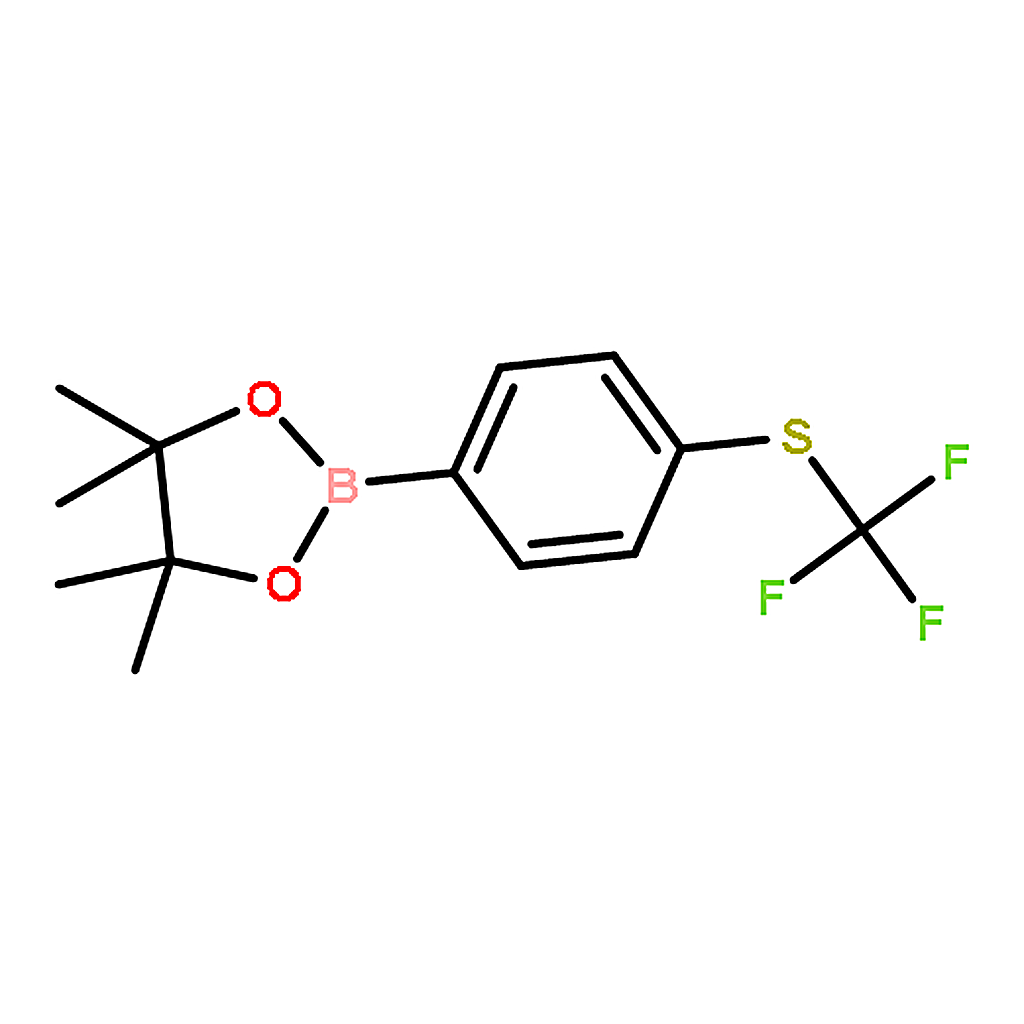RHAWN 4,4,5,5-Tetramethyl-2-(4-((trifluoromethyl)thio)phenyl)-1,3,2-dioxaborolane