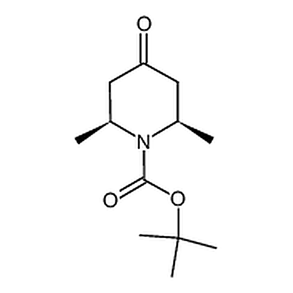 RHAWN cis-2，6-Dimethyl-4-oxo-piperidine-1-carboxylicacidtert-butylester