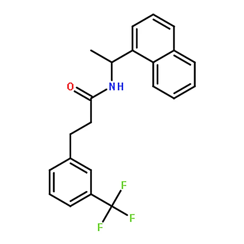 RHAWN (R)-N-(1-(Naphthalen-1-yl)ethyl)-3-(3-(trifluoromethyl)phenyl)propanamide