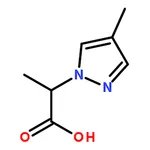 RHAWN 2-(4-Methyl-1H-pyrazol-1-yl)propanoic acid