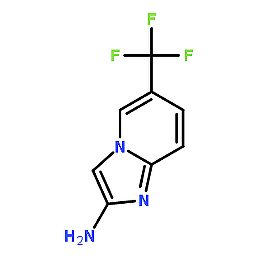 RHAWN 6-(Trifluoromethyl)imidazo[1,2-a]pyridin-2-amine