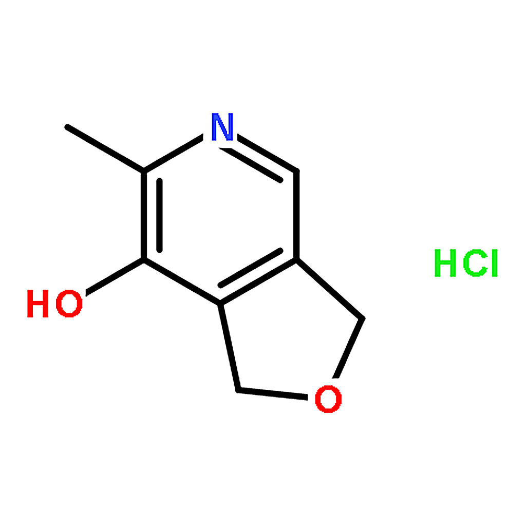 RHAWN 1,3-dihydro-6-methylfuro[3,4-c]pyridin-7-ol hydrochloride
