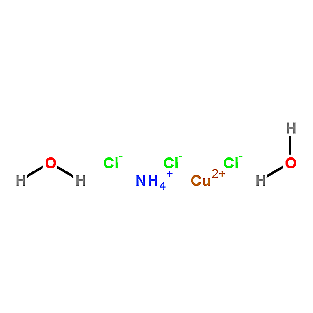 RHAWN Ammonium tetrachlorocuprate(II) dihydrate