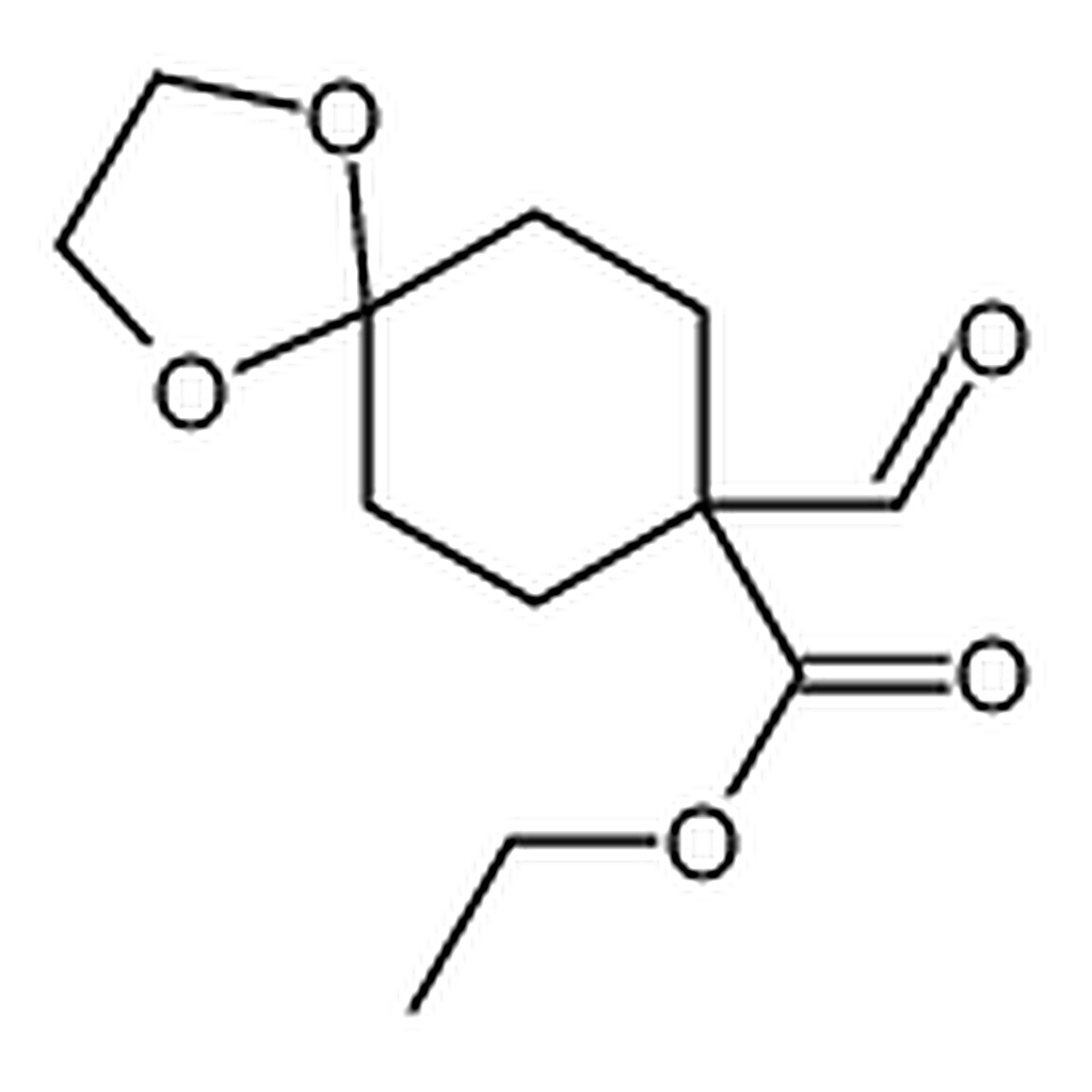 RHAWN Ethyl 8-formyl-1,4-dioxaspiro[4.5]decane-8-carboxylate