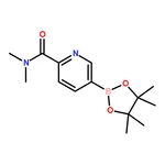 RHAWN N,N-Dimethyl-5-(4,4,5,5-tetramethyl-1,3,2-dioxaborolan-2-yl)picolinamide