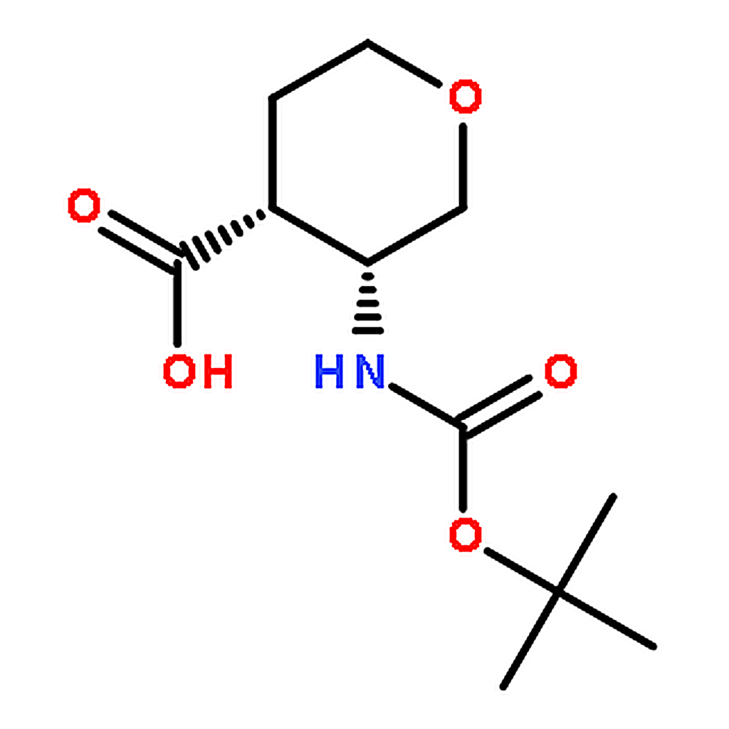RHAWN CIS-3-BOC-AMINO-TETRAHYDROPYRAN-4-CARBOXYLIC ACID