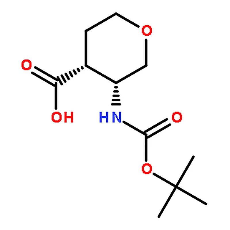 RHAWN CIS-3-BOC-AMINO-TETRAHYDROPYRAN-4-CARBOXYLIC ACID