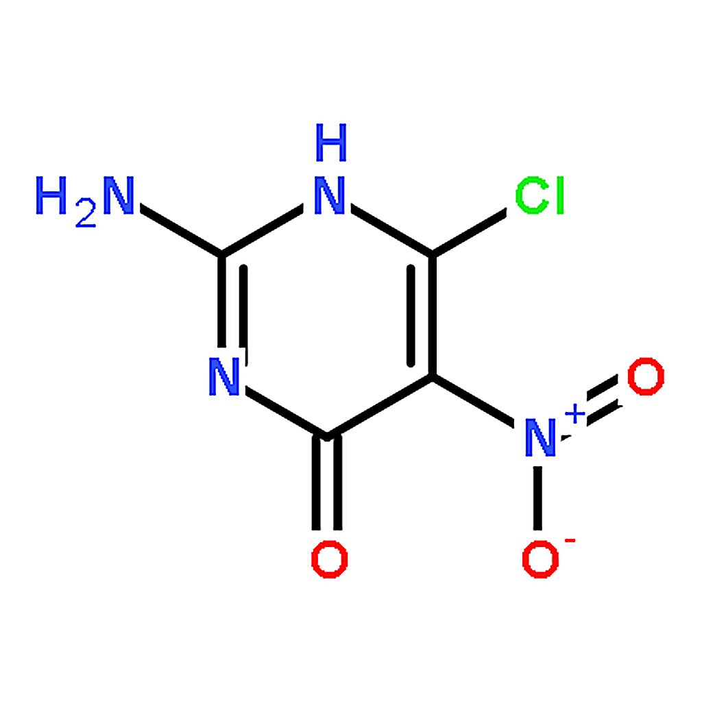 RHAWN 2-AMINO-4-CHLORO-6-HYDROXY-5-NITROPYRIMIDINE