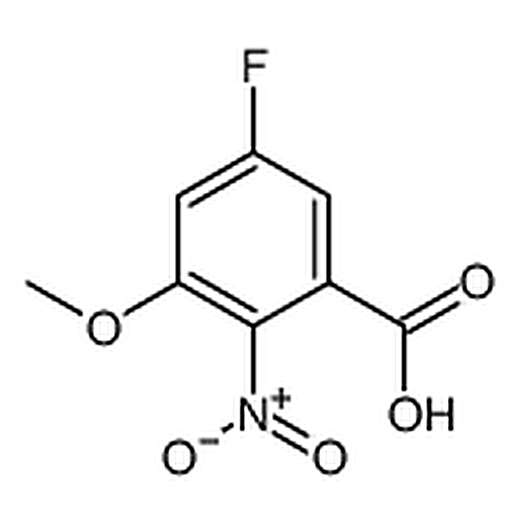 RHAWN 5-Fluoro-3-methoxy-2-nitrobenzoic acid