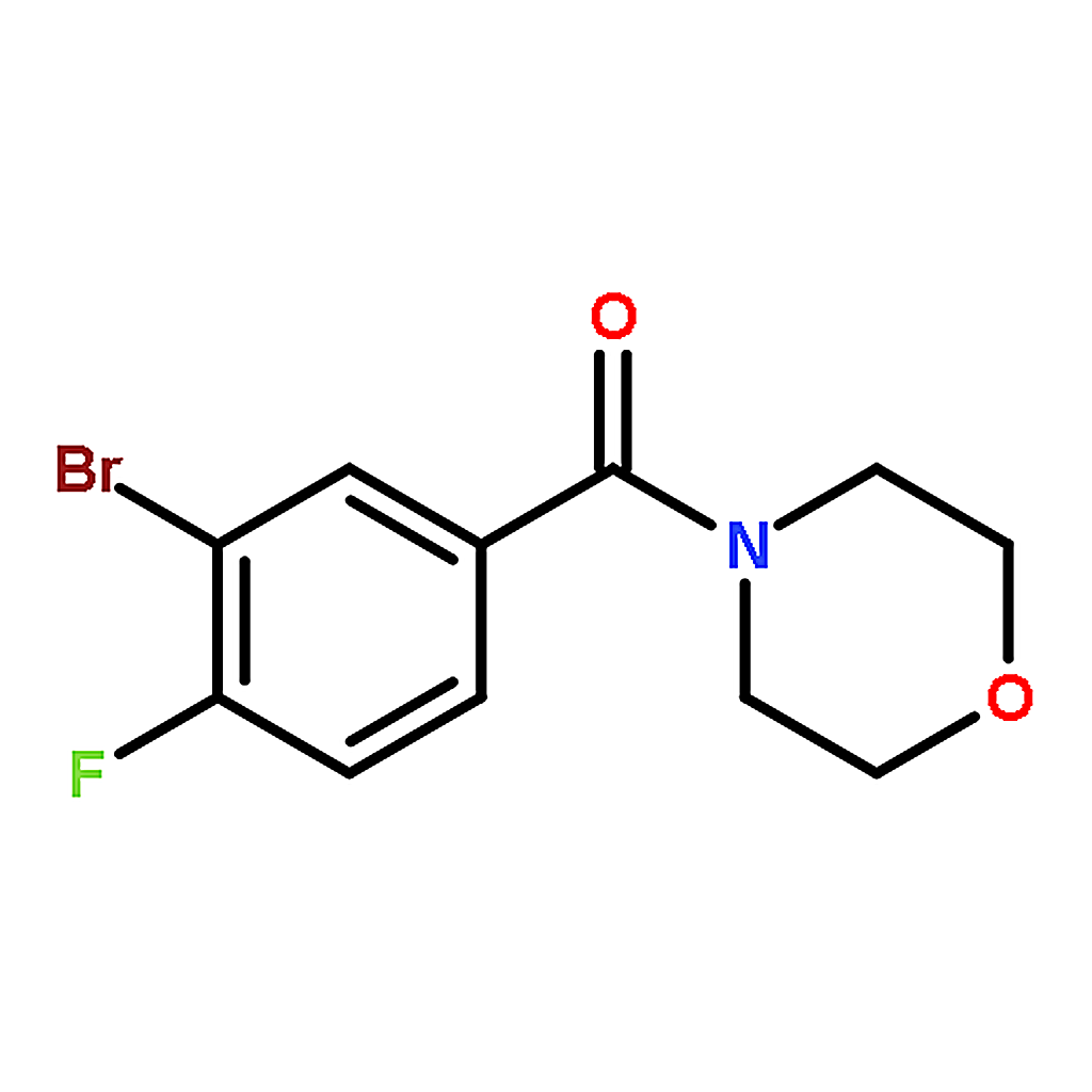 RHAWN (3-Bromo-4-fluorophenyl)(morpholino)methanone