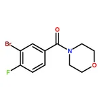 RHAWN (3-Bromo-4-fluorophenyl)(morpholino)methanone