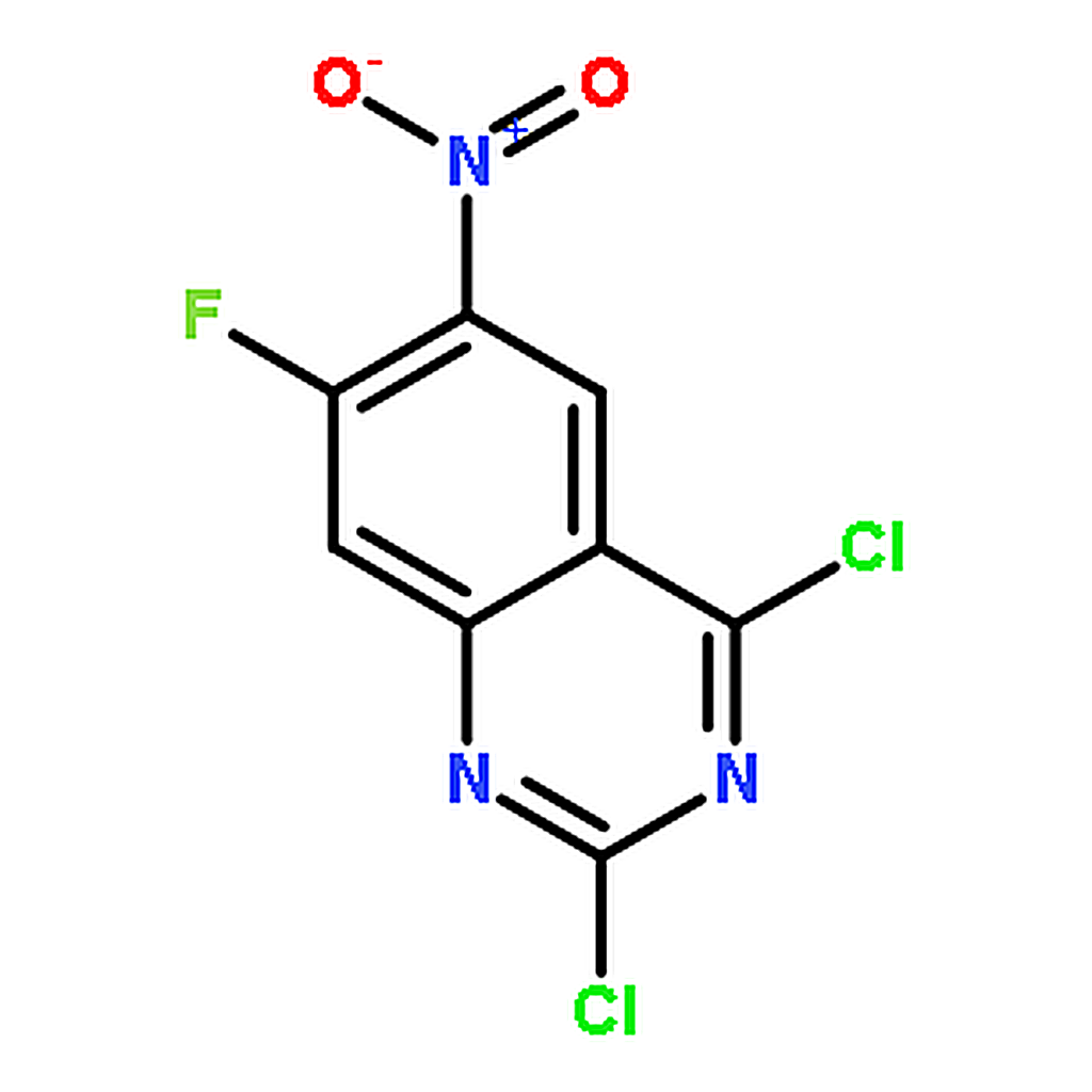 RHAWN 2,4-Dichloro-7-fluoro-6-nitroquinazoline
