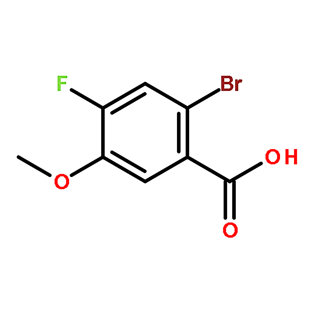 RHAWN 2-Bromo-4-fluoro-5-methoxybenzoic acid