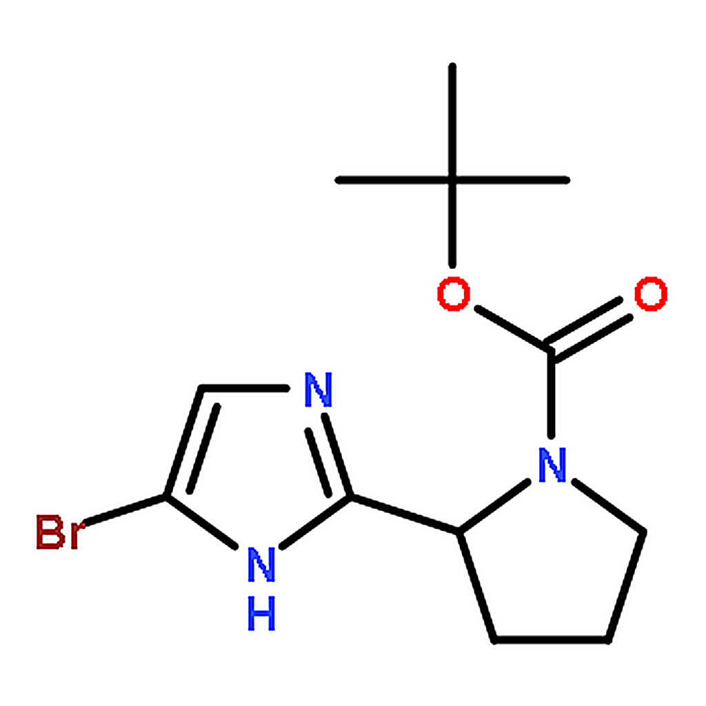 RHAWN (S)-tert-Butyl 2-(5-bromo-1H-imidazol-2-yl)pyrrolidine-1-carboxylate