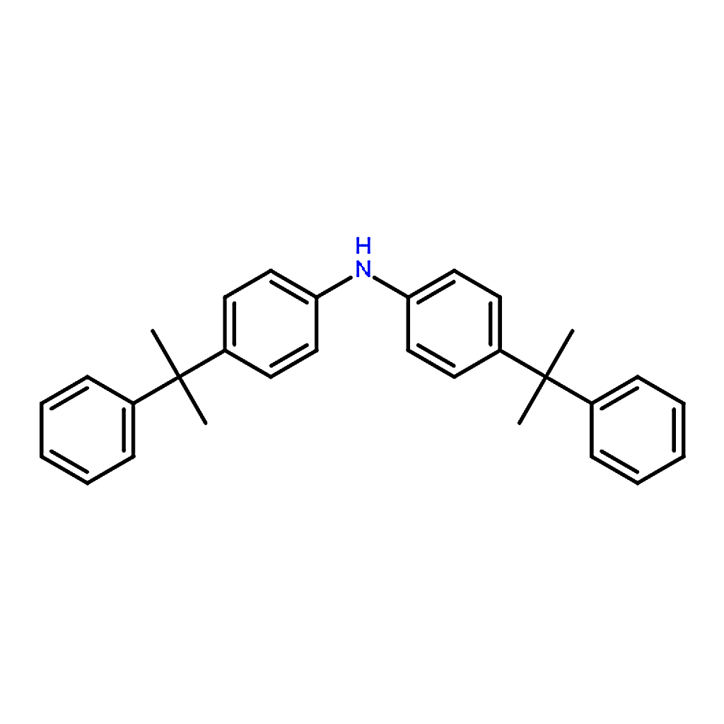 RHAWN 4，4'-Bis(，-dimethylbenzyl)diphenylamine