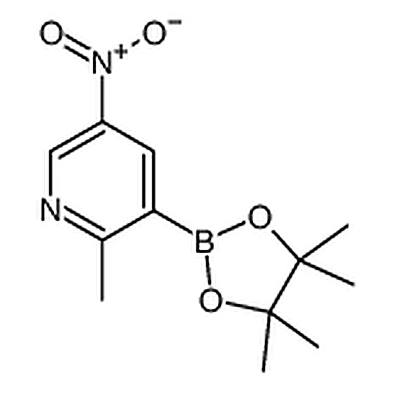 RHAWN 2-methyl-5-nitro-3-(tetramethyl-1,3,2-dioxaborolan-2-yl)pyridine
