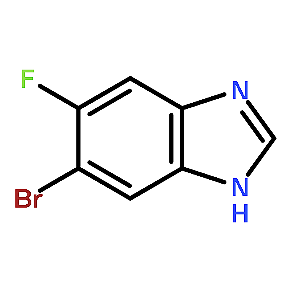 RHAWN 5-Bromo-6-fluoro-1H-benzo[d]imidazole