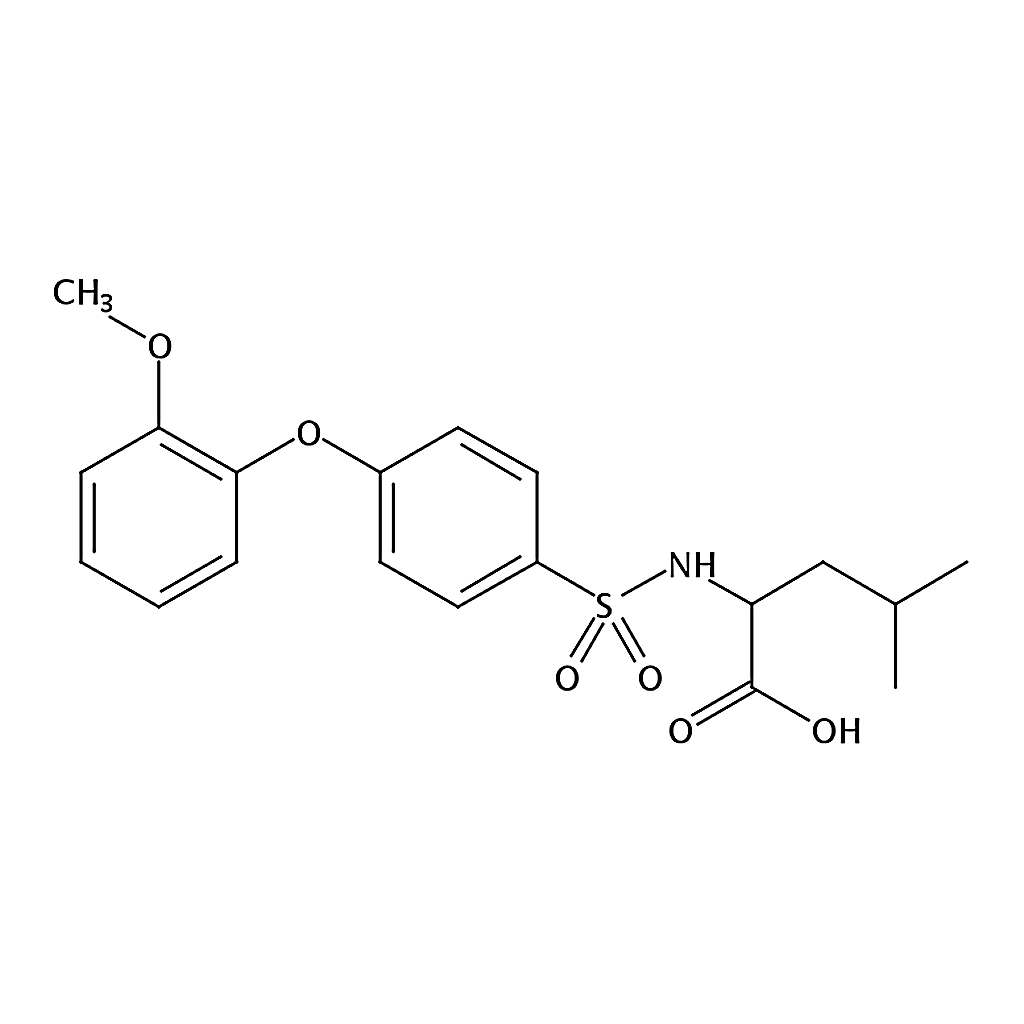 RHAWN N-[4-(2-Methoxyphenoxy)Phenylsulfonyl]-Dl-Leucine