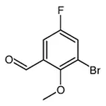 RHAWN 3-Bromo-5-fluoro-2-methoxybenzaldehyde