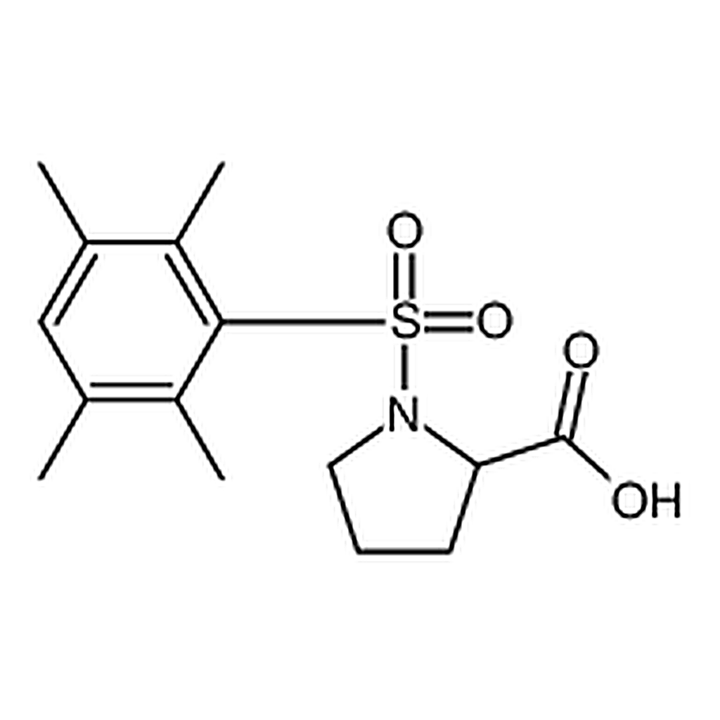 RHAWN 1-(2，3，5，6-Tetramethylphenyl)sulfonylpyrrolidine-2-carboxylicacid