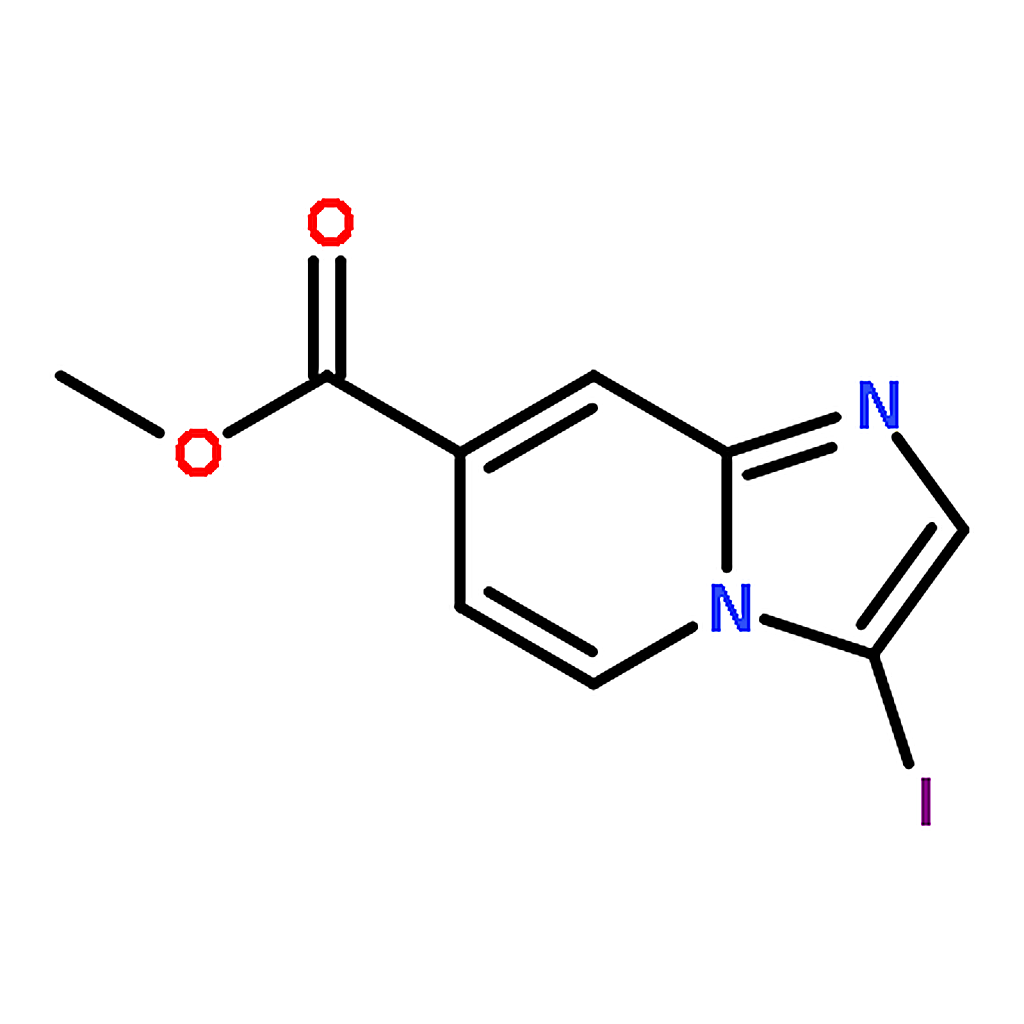 RHAWN Methyl 3-iodoimidazo[1,2-a]pyridine-7-carboxylate
