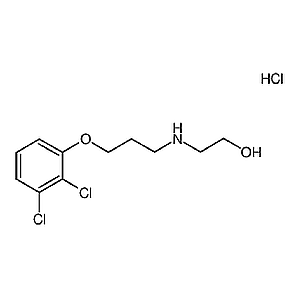 RHAWN 2-((3-(2,3-Dichlorophenoxy)propyl)amino)ethan-1-ol hydrochloride
