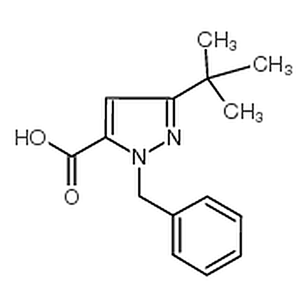 RHAWN 1-Benzyl-3-(tert-butyl)-1H-pyrazole-5-carboxylic acid