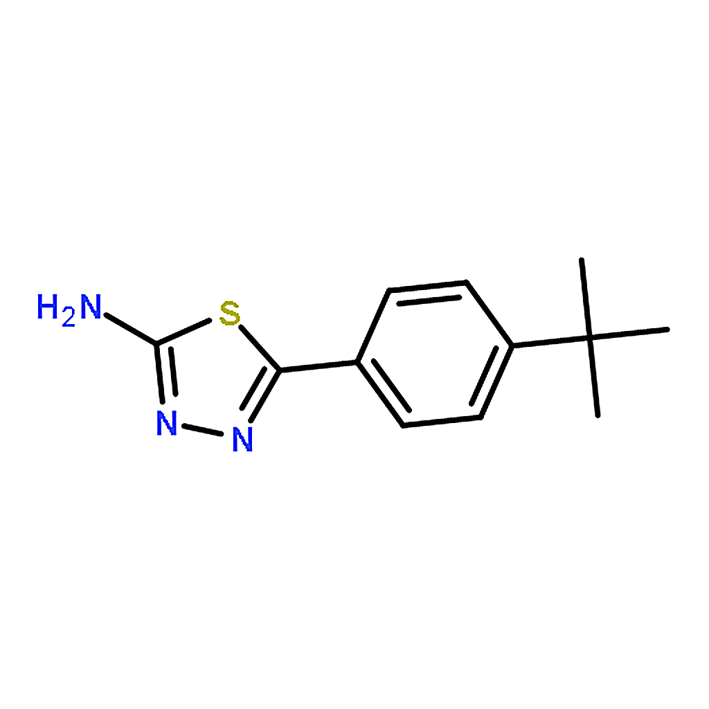 RHAWN 5-(4-(tert-Butyl)phenyl)-1,3,4-thiadiazol-2-amine