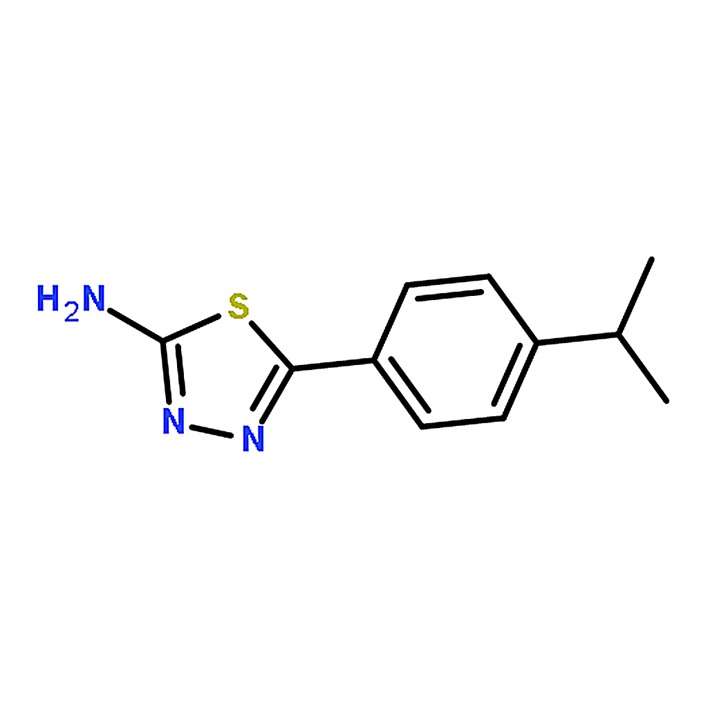 RHAWN 5-(4-Isopropylphenyl)-1,3,4-thiadiazol-2-amine