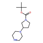 RHAWN (S)-tert-Butyl 3-(piperazin-1-yl)pyrrolidine-1-carboxylate