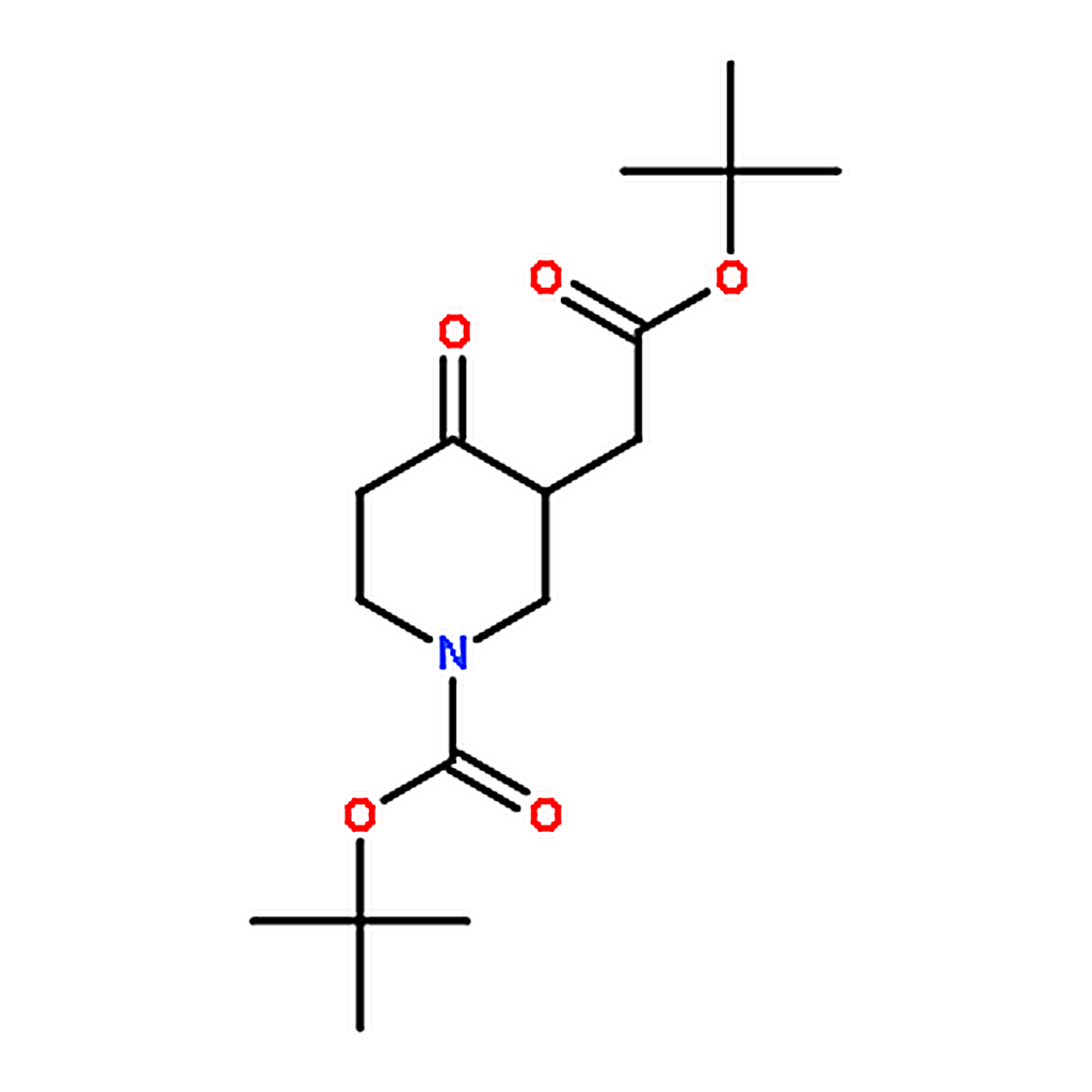 RHAWN tert-Butyl 3-(2-(tert-butoxy)-2-oxoethyl)-4-oxopiperidine-1-carboxylate
